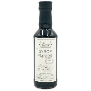 Syrop cynamonowo - karmelowy - 200ml